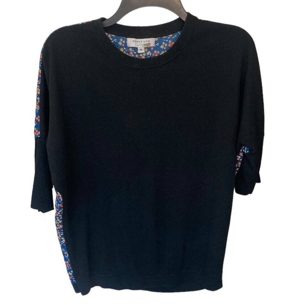 Derek Lam Collective Short Sleeve Blouse Size Small